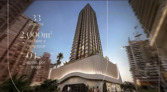 Apartamento com 2 Quartos à venda, 83m² no Praia Brava de Itajaí, Itajaí