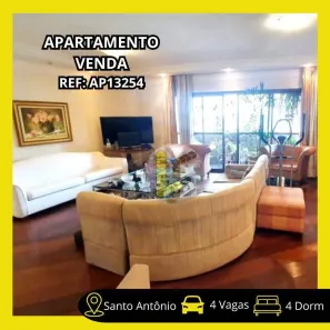 Apartamento com 4 Quartos à venda, 235m² no Santo Antônio, São Caetano do Sul