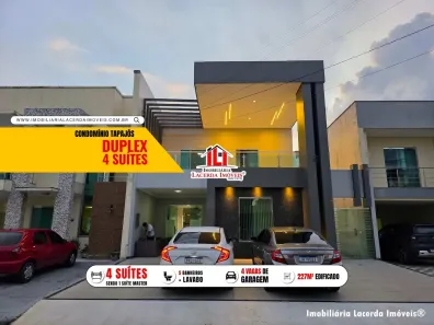 Sobrado com 4 Quartos para alugar, 228m² no Tarumã, Manaus