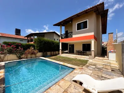 Casa de Condomínio com 4 Quartos para alugar, 125m² no Porto das Dunas, Aquiraz