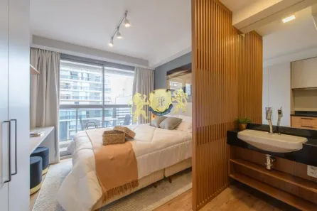 Flat com 1 Quarto à venda, 21m² no Jardim Paulista, São Paulo