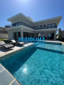 Casa de Condomínio com 6 Quartos à venda, 1178m² no Barra do Jacuípe, Camaçari