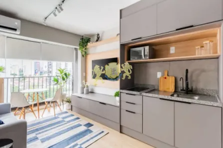 Flat com 1 Quarto à venda, 28m² no Pinheiros, São Paulo