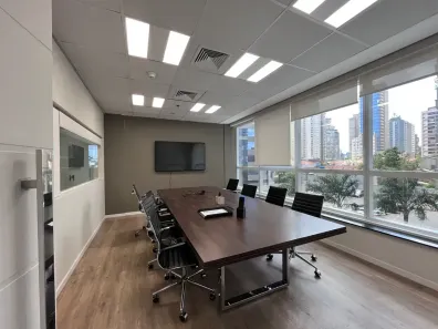 Sala Comercial para alugar, 150m² no Cidade Monções, São Paulo