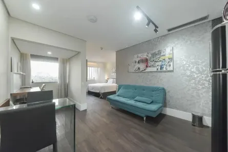 Apartamento com 1 Quarto à venda, 36m² no Cidade Monções, São Paulo