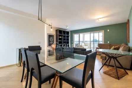 Apartamento com 4 Quartos para alugar, 165m² no Indianópolis, São Paulo