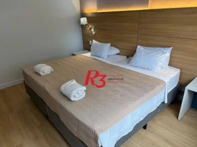Apartamento com 1 Quarto à venda, 26m² no Gonzaga, Santos