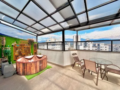 Cobertura com 3 Quartos à venda, 127m² no Caiçara, Praia Grande