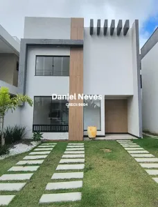 Casa de Condomínio com 4 Quartos à venda, 135m² no Catu de Abrantes (Abrantes), Camaçari
