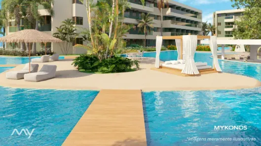 Apartamento com 2 Quartos à venda, 92m² no Porto de Galinhas, Ipojuca