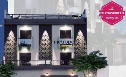 Cobertura com 2 Quartos à venda, 119m² no Jardim Stella, Santo André