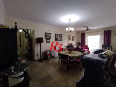 Apartamento com 3 Quartos para alugar, 160m² no Ponta da Praia, Santos