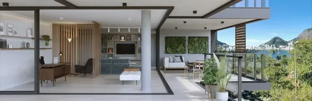 Apartamento com 3 Quartos à venda, 164m² no Lagoa, Rio de Janeiro