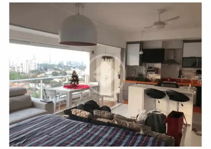 Apartamento com 1 Quarto à venda, 50m² no Cidade Monções, São Paulo