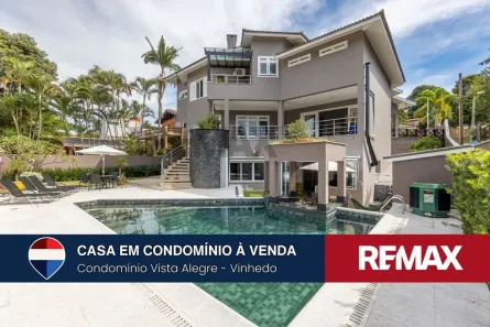 Casa de Condomínio com 5 Quartos à venda, 529m² no Vista Alegre, Vinhedo