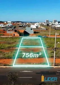Lote/Terreno à venda, 756m² no Novo Mundo, Uberlândia