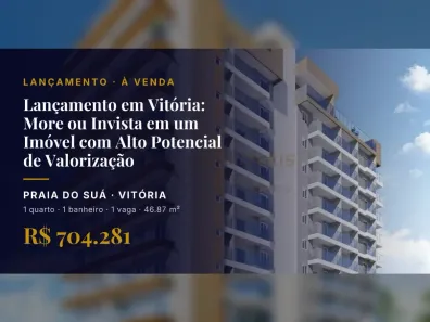 Apartamento com 1 Quarto à venda, 46m² no Praia do Suá, Vitória
