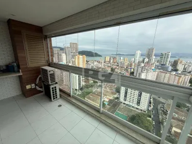 Apartamento com 1 Quarto para alugar, 49m² no Ponta da Praia, Santos