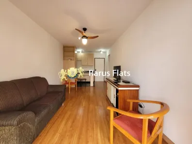 Flat com 1 Quarto para alugar, 42m² no Jardim Paulista, São Paulo
