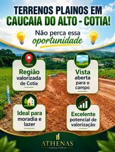 Lote/Terreno à venda, 500m² no Centro (Caucaia do Alto), Cotia