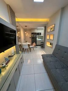 Flat com 1 Quarto à venda, 30m² no Muro Alto, Ipojuca
