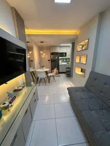 Flat com 1 Quarto à venda, 30m² no Muro Alto, Ipojuca