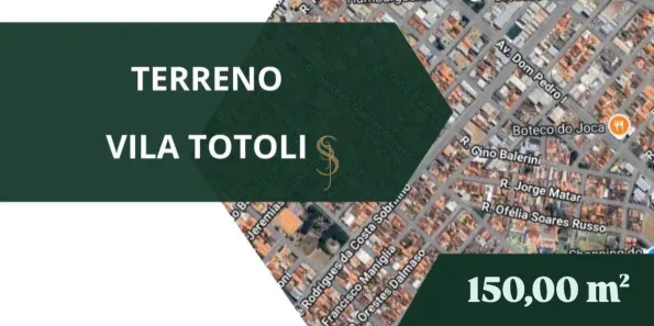 Lote/Terreno à venda, 150m² no Vila Totoli, Franca