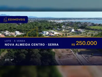 Lote/Terreno à venda, 300m² no Nova Almeida Centro, Serra