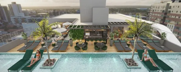 Flat com 1 Quarto à venda, 25m² no Intermares, Cabedelo