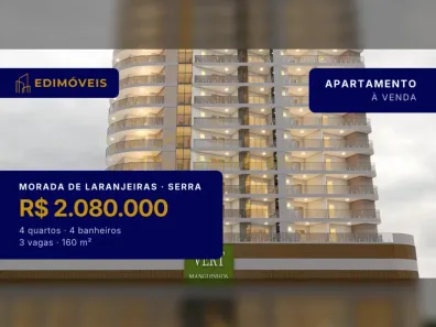 Apartamento com 4 Quartos à venda, 160m² no Morada de Laranjeiras, Serra