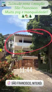 Casa com 3 Quartos para alugar, 320m² no São Francisco, Niterói