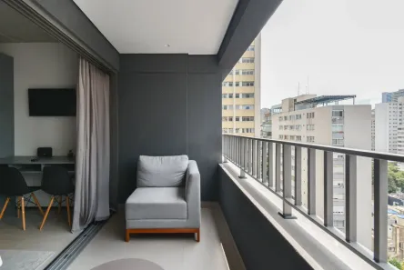 Apartamento com 1 Quarto à venda, 23m² no Cerqueira César, São Paulo