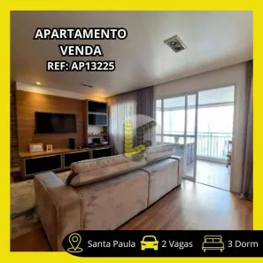 Apartamento com 3 Quartos à venda, 133m² no Santa Paula, São Caetano do Sul
