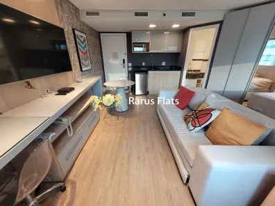 Flat com 1 Quarto para alugar, 30m² no Vila Olímpia, São Paulo