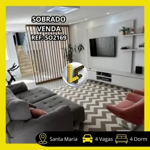 Sobrado com 4 Quartos à venda, 216m² no Santa Maria, São Caetano do Sul