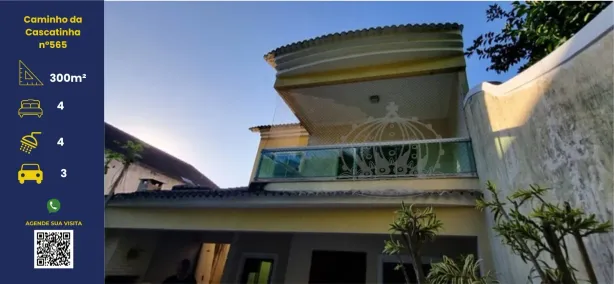 Casa de Condomínio com 4 Quartos para alugar, 180m² no Vargem Grande, Rio de Janeiro
