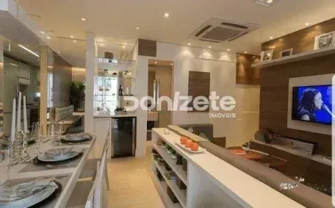 Apartamento com 3 Quartos à venda, 57m² no Vila Valparaíso, Santo André