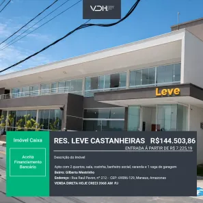 Apartamento com 2 Quartos à venda, 43m² no Gilberto Mestrinho, Manaus