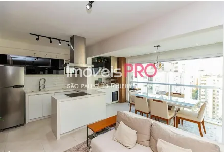 Apartamento com 1 Quarto à venda, 46m² no Santo Amaro, São Paulo