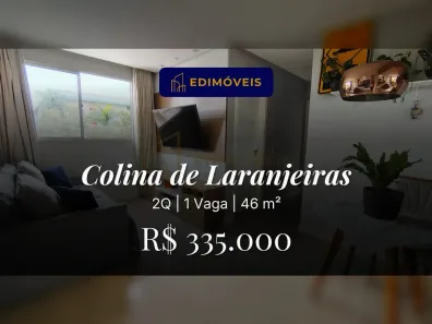 Apartamento com 2 Quartos à venda, 46m² no Colina de Laranjeiras, Serra