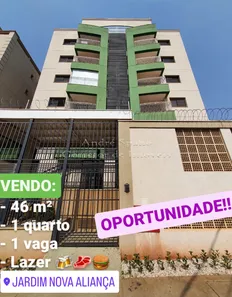 Apartamento com 1 Quarto à venda, 47m² no Nova Aliança, Ribeirão Preto
