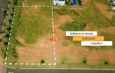 Lote/Terreno à venda, 1343m² no Loteamento Residencial Entre Verdes (Sousas), Campinas