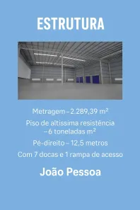 Galpão/Depósito/Armazém para alugar, 2289m² no Centro, Conde