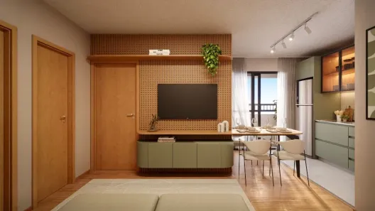 Apartamento com 2 Quartos à venda, 41m² no Pitimbu, Natal