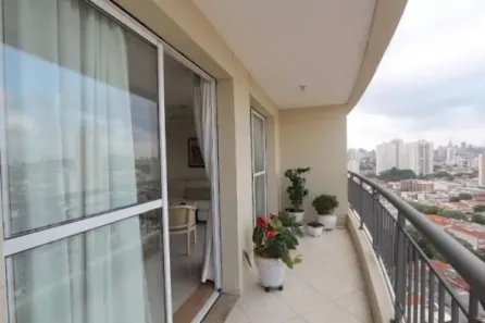 Apartamento com 4 Quartos para alugar, 130m² no Vila Romana, São Paulo