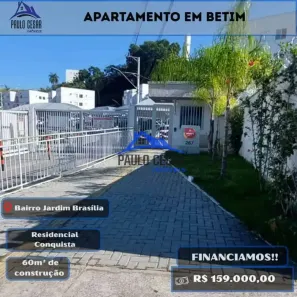 Apartamento com 2 Quartos à venda, 60m² no Parque das Indústrias, Betim