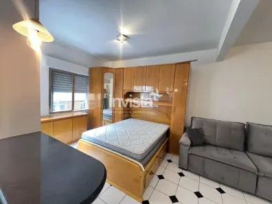 Kitnet com 1 Quarto para alugar, 31m² no Ponta da Praia, Santos