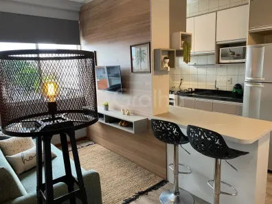 Apartamento com 1 Quarto à venda, 37m² no Canasvieiras, Florianópolis