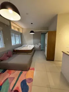 Apartamento com 1 Quarto para alugar, 35m² no Aparecida, Santos
