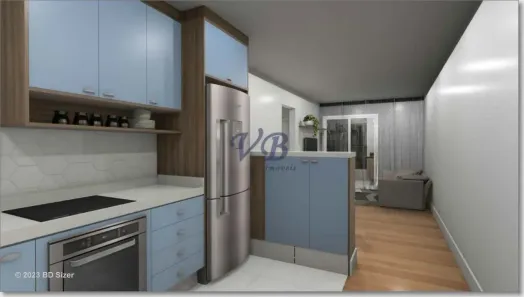 Apartamento com 2 Quartos à venda, 64m² no Campestre, Santo André